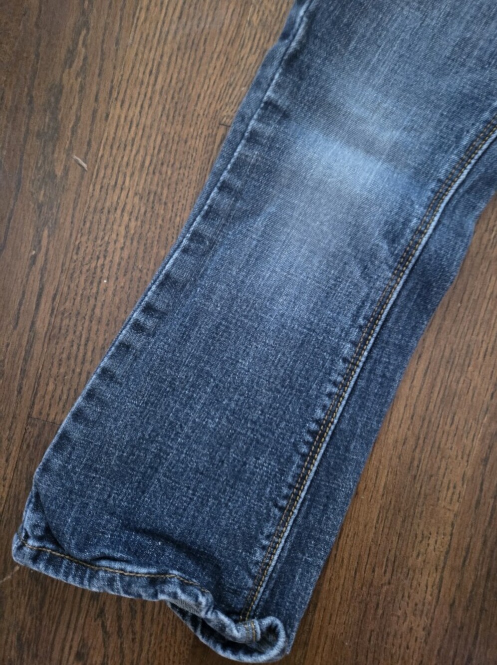 Levi Strauss Girls 5 Regular Bootcut Blue Jeans - Picture 2 of 10
